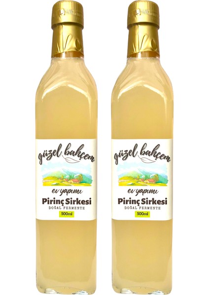 Pirinç Sirkesi 500 ml 2'li Paket