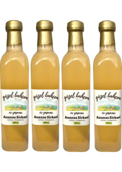 Ananas Sirkesi 500 ml 4'lü Paket fiyatları