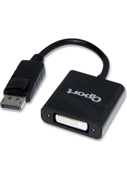 Qport Q-Dpd Displayport(M) To Dvı(M) 24+5 Dönüştürücü