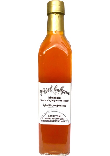 Keçiboynuzu Sirkesi 500 ml 2'li Paket