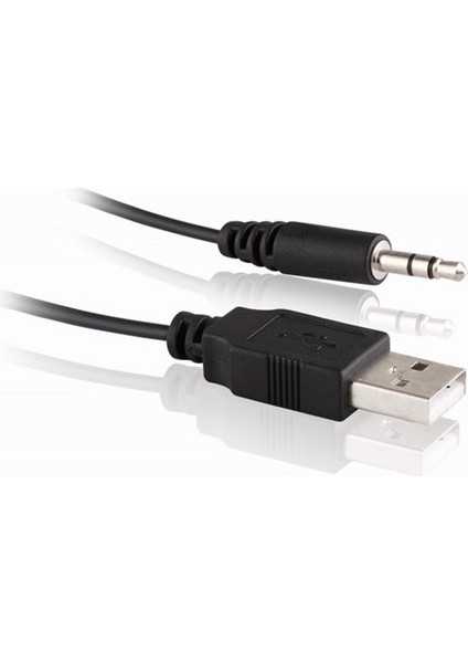 Snopy SN-820 2.0 Siyah/gümüş USB LCD Ince Tasarım Speaker (757)