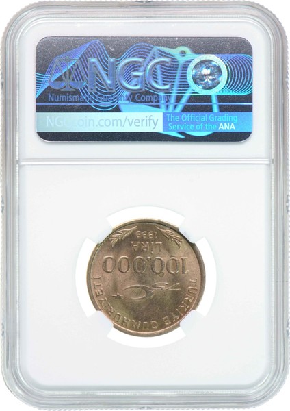 Top Pop / Ngc Sertifikalı - 100.000 Lira 1999