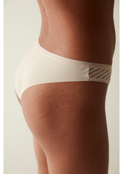 Nude Colors V Kesim Bej Brazilian Külot fiyatları