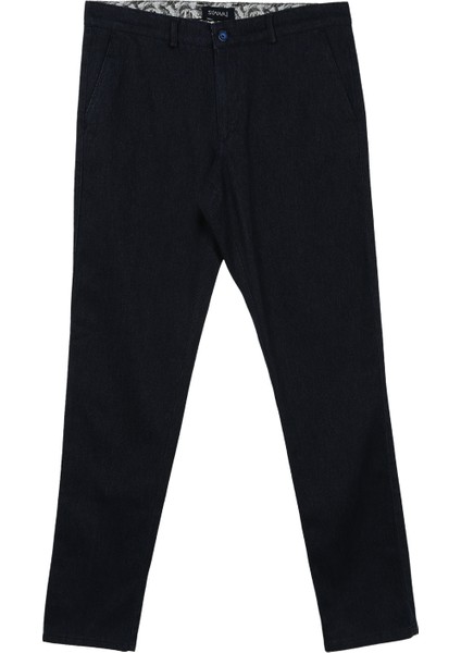 Normal Bel Normal Paça Regular Fit Lacivert Erkek Pantolon PN2020500512
