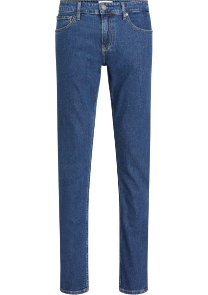 Normal Bel Normal Paça Slim Fit Mavi Erkek Denim Pantolon K10K1107081BJ