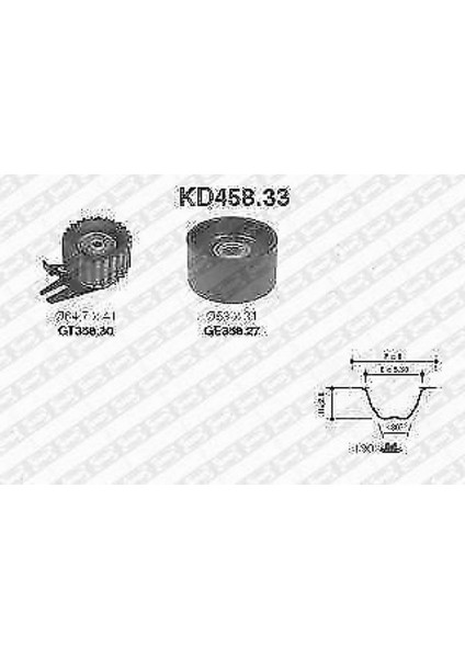 Eksantrik Gergi Kiti 190X240 Doblo-Bravo-Brava-Mare-Palio 1.9d-1.9jtd-Astra H-Vectra C