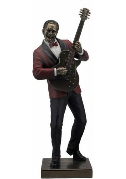 Veronese Biblolar › Wise Cazcılar-Wıse Gitar Çalgıcı-12*10*32.5 CM– Dekoratif Obje ve Koleksiyonluk Model