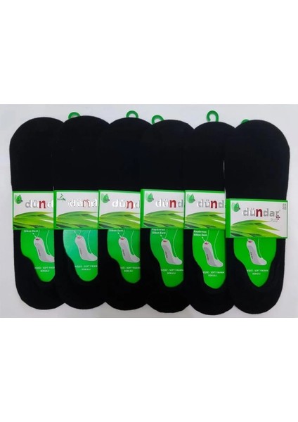 Plus 5541 Erkek Bambu Silikonlu Babet Çorap 6 Adet