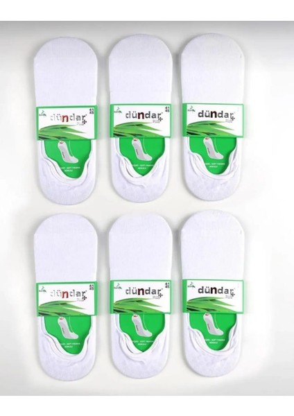 Plus 5541 Erkek Bambu Silikonlu Babet Çorap 6 Adet