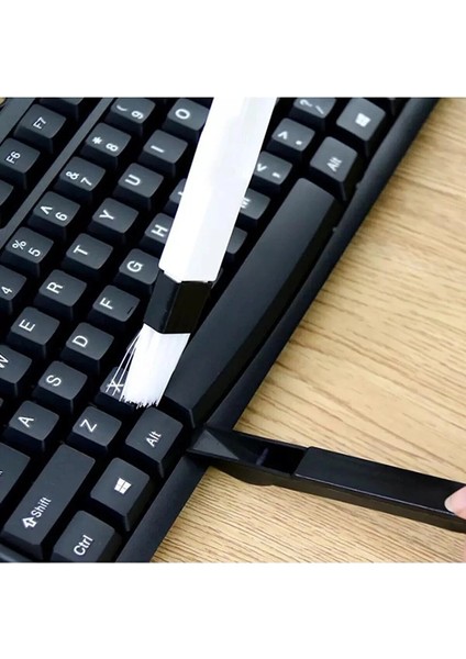 Mini Kürekli Pencere Oluğu ve Klavye Temizleme Fırçası