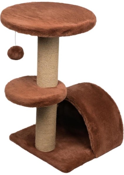 53 x 39 x 67 cm Kedi Oyun ve Tırmalama Platformu Tarçın