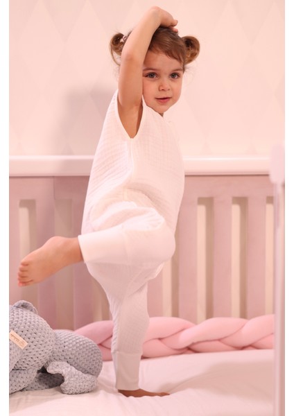 Bebek/çocuk Müslin Uyku Tulumu, Nakış Detaylı, %100 Pamuk fiyatları