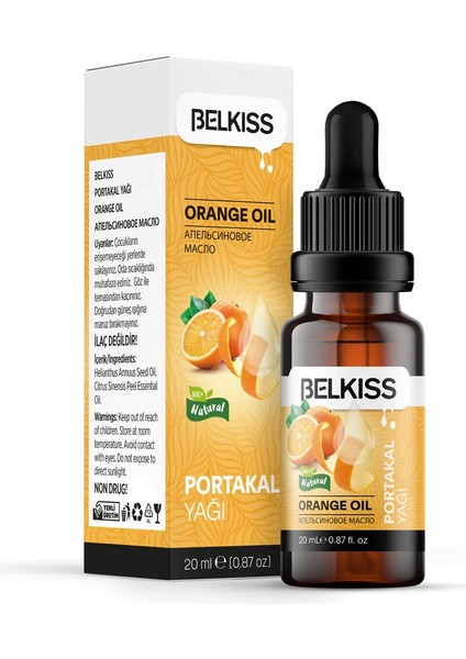 Belkıss Portakal Yağı 20 ml