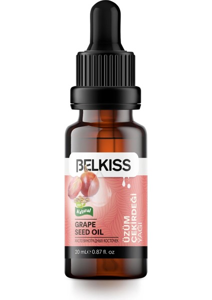 Belkıss Üzüm Çekirdeği Yağı 20 ml