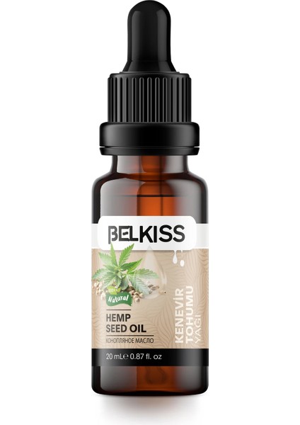 Belkıss Kenevir Yağı 20 ml