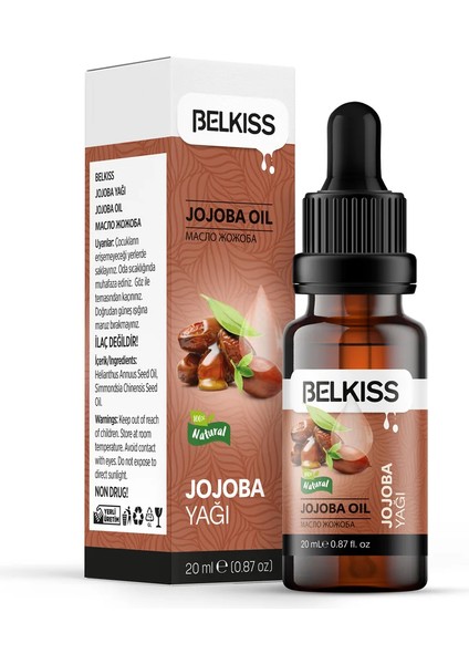 Belkıss Jojoba Yağı 20 ml