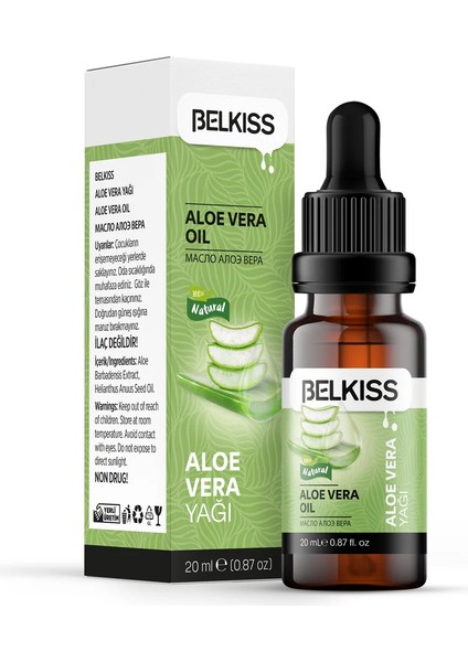 Belkıss Aloe Vera Yağı 20 ml