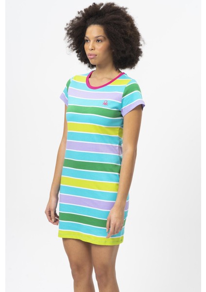BNT-W20432 Benetton 71468 Kadın Elbise