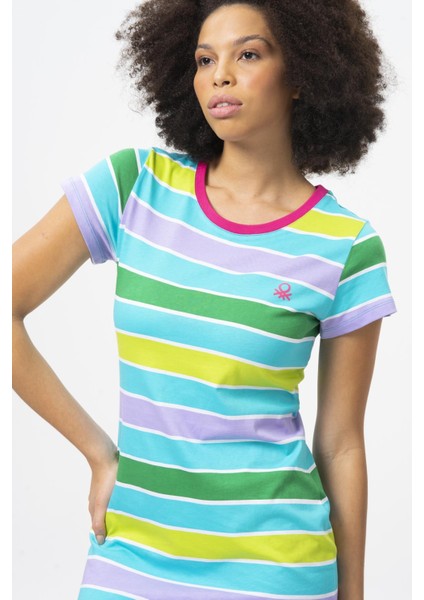 BNT-W20432 Benetton 71468 Kadın Elbise