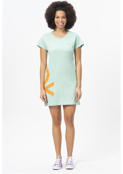 BNT-W20404 Benetton 71484 Kadın Elbise