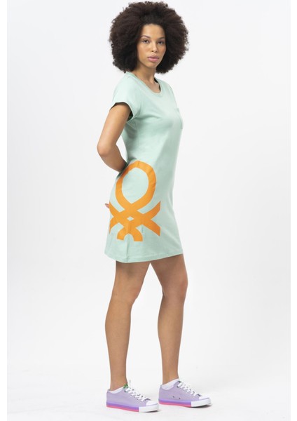 BNT-W20404 Benetton 71484 Kadın Elbise fırsatları