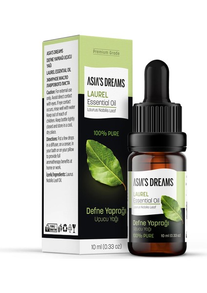 Asia's Dreams Defne Yaprağı Yağı 10 ml