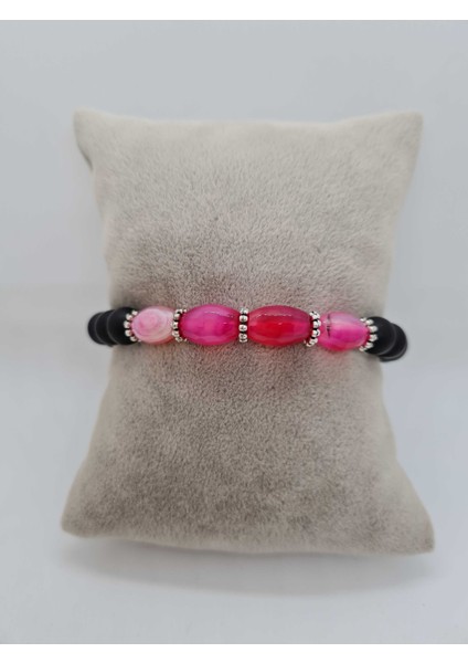 Akik ve Oniks Doğal Taş Bileklik fırsatları