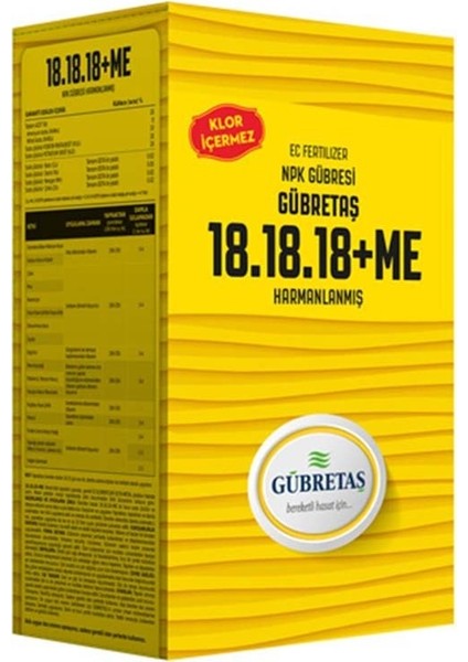 18.18.18 - Toz Gübre (1 Kg)