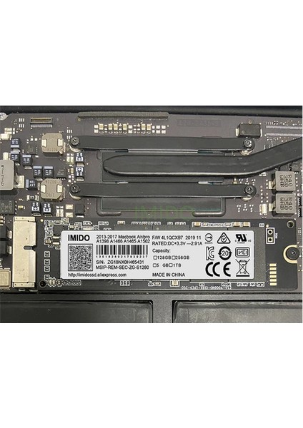 Macbook Air A1465 256GB SSD Disk MACBOOK Air A1465 2017 SSD Disk