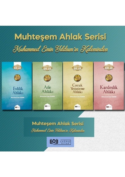Muhteşem Ahlak Seti 4 Kitap Set