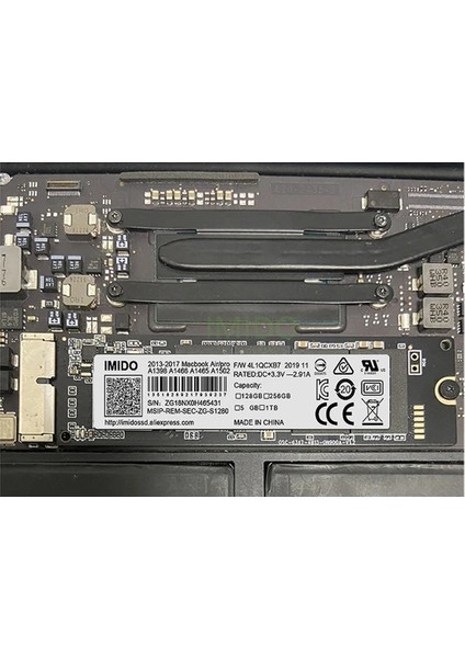 Macbook Air A1465 256GB SSD Disk MACBOOK Air A1465 2013 SSD Disk