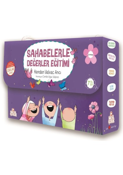 Sahabelerle Değerler Eğitimi (10 Kitap Takım) - Handan Yalvaç Arıcı 9786051834061