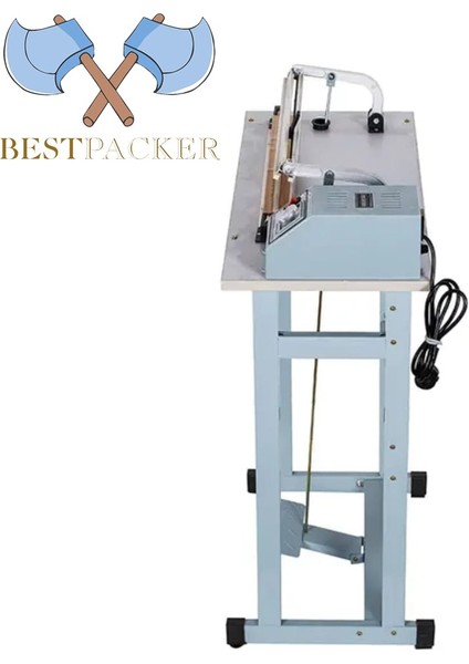 Bestpacker Hi-750 (ISI TELİ İLE KESME ÖZELLİKLİ)pedallı,ekonomik,kullanışlı Poşet Yapıştırma Makinesi fiyatları