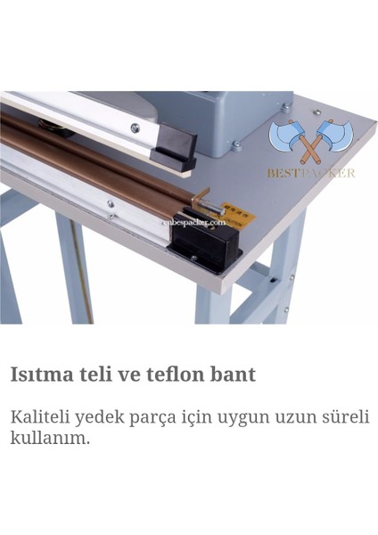 Bestpacker Hi-750 (ISI TELİ İLE KESME ÖZELLİKLİ)pedallı,ekonomik,kullanışlı Poşet Yapıştırma Makinesi modelleri