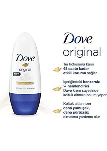 Kadın Roll On Original 50 ml - 2'li Paket indirimleri
