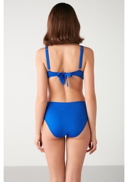 Çıkarılabilir Ince Kaplı Naomis Düz Renk Balensiz Toparlayıcı Bikini Takımı modelleri