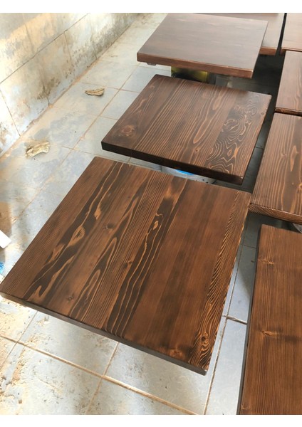 Kütük Masa Üstü 70X70.CM