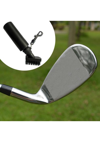 1pcs Golf Kulübü Temizlik Fırçası Çıkarılabilir Şişesi Golf Ekipmanları BLACK03 (Yurt Dışından)