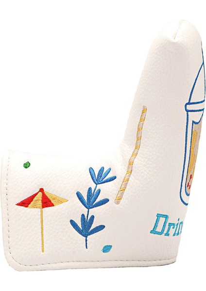 Komik Golf Kulübü Headcover Pu Blade Putter Protect Sleep Headğı (Yurt Dışından)