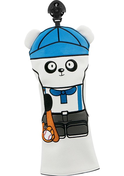 Golf Ipucu Koruması Yeni Başlayanlar Değiştirilebilir Etiket Kalın Golf Kafa Kapağı Beyaz 3 Veya 5 (Yurt Dışından) indirimleri