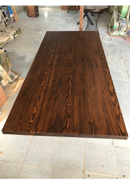 Düz Kenar Kütük Masa Üstü 80X160.CM fiyatları