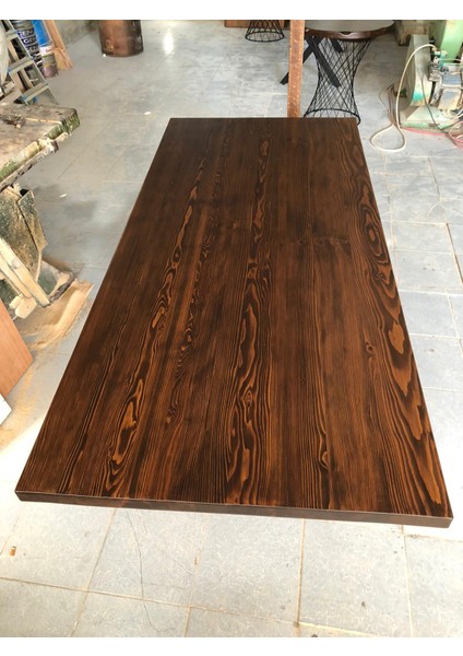 Düz Kenar Kütük Masa Üstü 80X160.CM modelleri