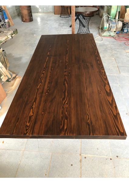 Düz Kenar Kütük Masa Üstü 80X160.CM fırsatları