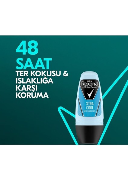 Men Roll On Xtra Cool 50 ml - 2'li Paket