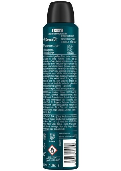 Men Deodorant Invisible Black White 200 ml - 2'li Paket modelleri