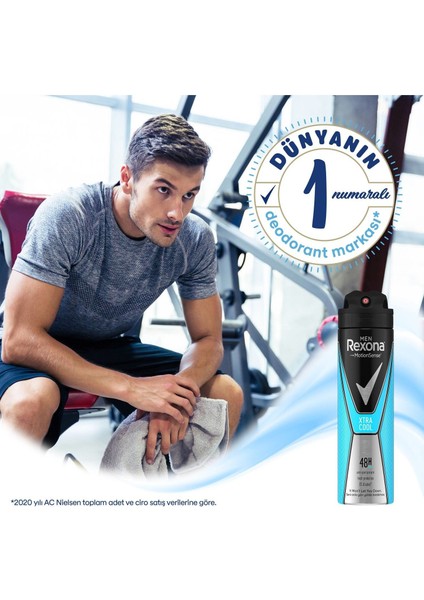Men Xtra Cool Antiperspirant Deodorant Sprey 150 ml 3'lü Paket 48 Saat Koruma indirimleri