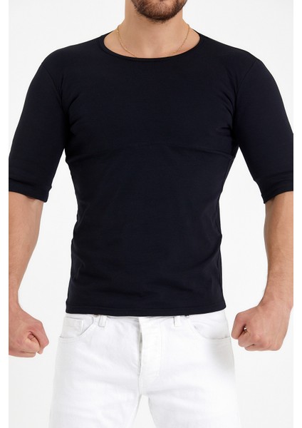 Gross Kaslı ve Yapılı Gösteren Tişört Yüksek Kalite