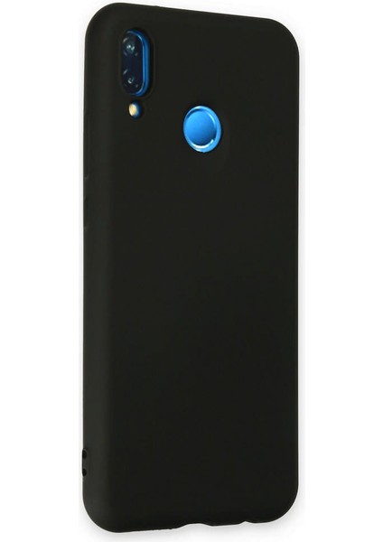 Huawei P20 Lite Kılıf Nano Içi Kadife Silikon - Siyah 300099 fiyatları
