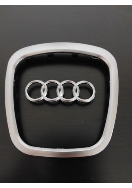Audi A6 C6 Direksiyon Krom Çerçeve - A6 Airbag Kapağı Çerçeve Amblem