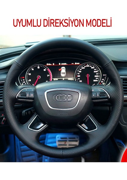 Audi A6 C7 Direksiyon Krom Çerçeve - A6 Airbag Kapağı Çerçeve Amblem